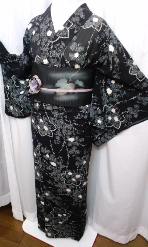 【7＆8月】絽の着物レンタル（NSK-04） 20000円（着付け込） | キモノマイハウス [花魁着付けからホステスレンタル着物まで幅広くお